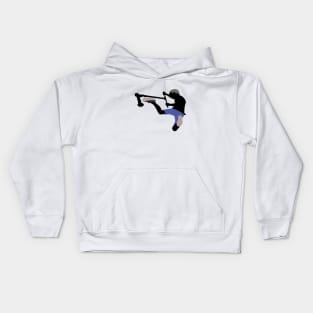 Stunt scooter rider Kids Hoodie